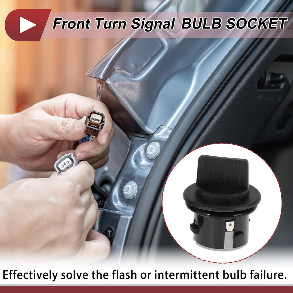 Front Turn Signal Light Socket for Hyundai Santa Fe (2010–2018)