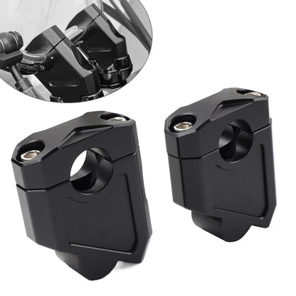 7/8" Handlebar Bar Mount Clamp Riser for Honda Kawasaki