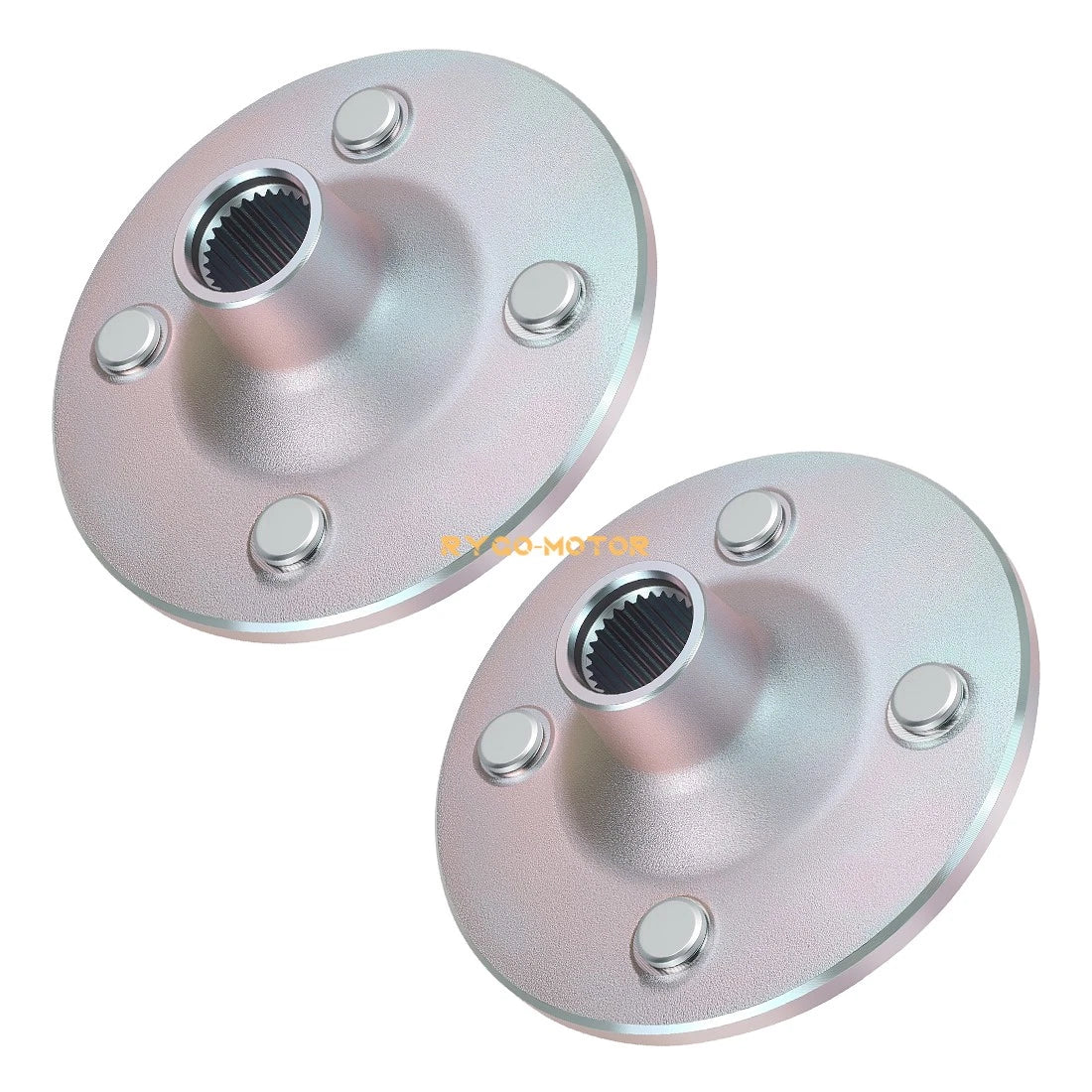 Set of 2 Rear Wheel Hubs for Yamaha Big Bear 400 YFM400FB (2007–2012) ATV
