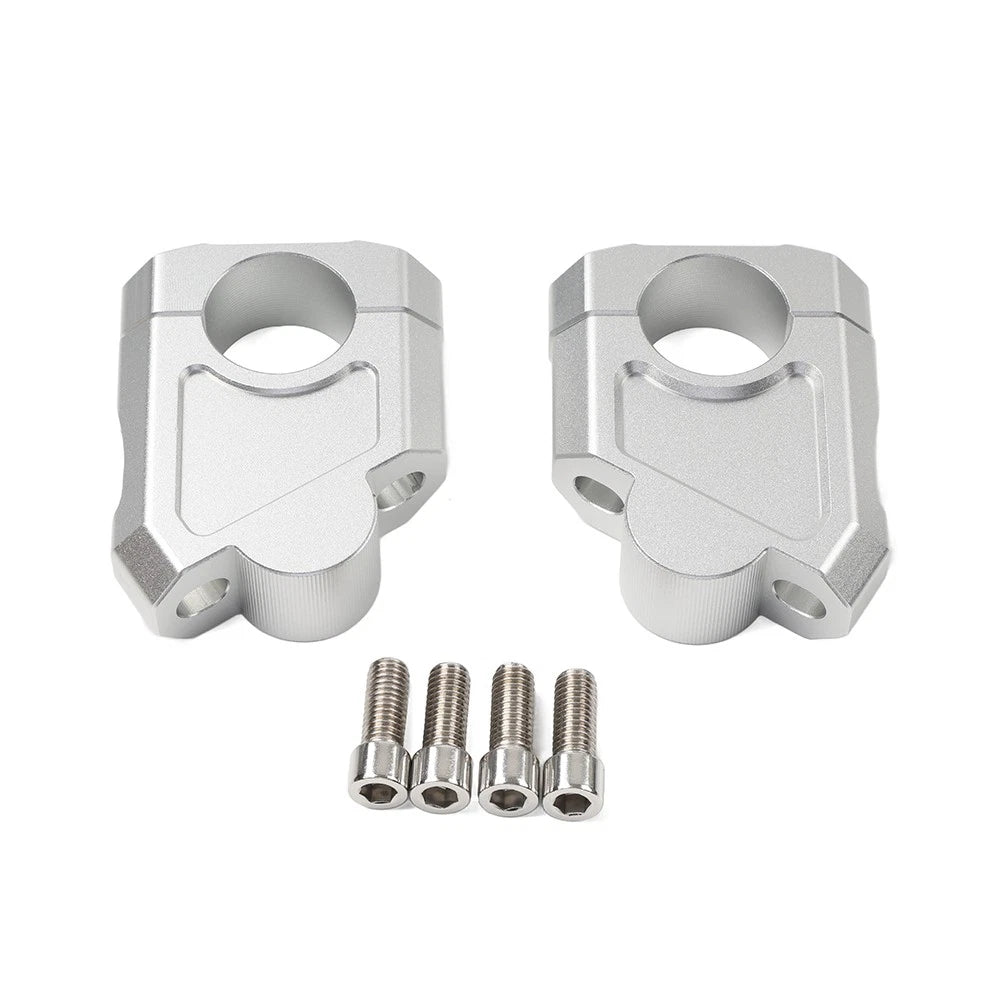 25mm Handlebar Bar Mount Clamp Riser for Honda Suzuki Kawasaki