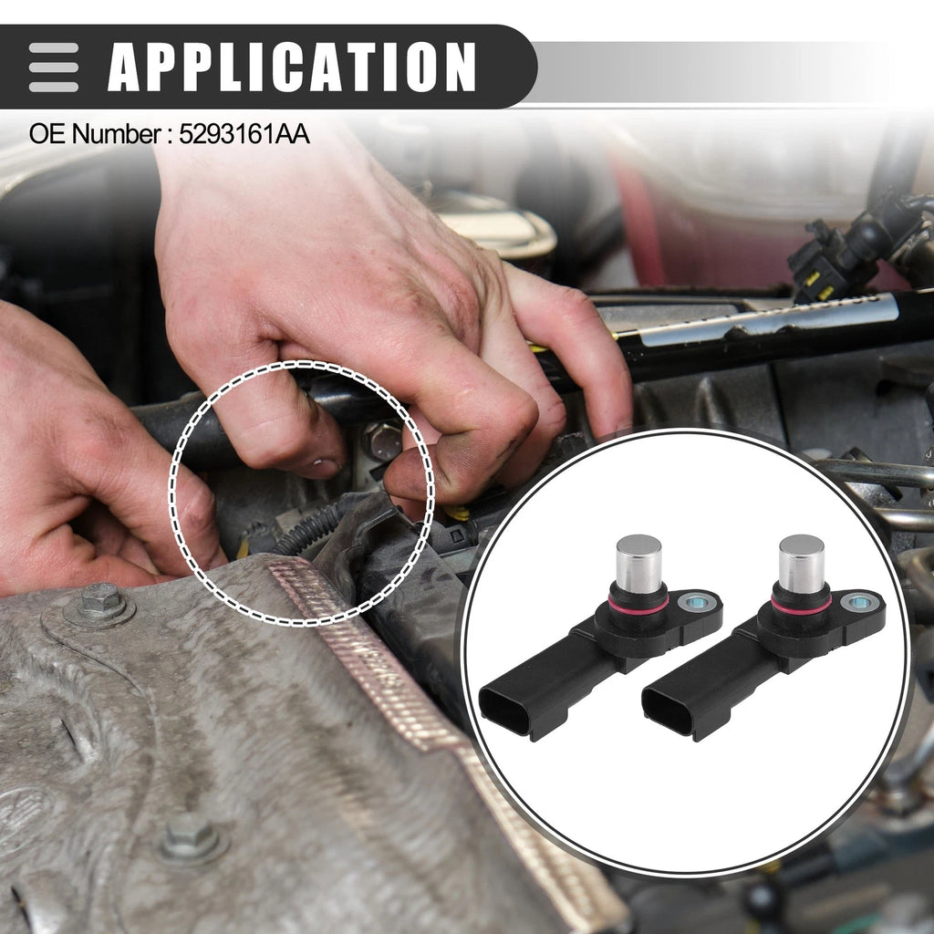 2pcs Camshaft Position Sensor for Mini Cooper (2002–2008) No. 5293161AA