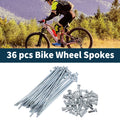 Bicycle Spokes Nipple 45 Steel Galvanized Universal for 90mm (1 Set)