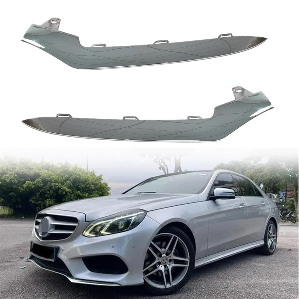 1 Pair Chrome Trim Molding for Mercedes Benz E-Class W212 (2014–2016)