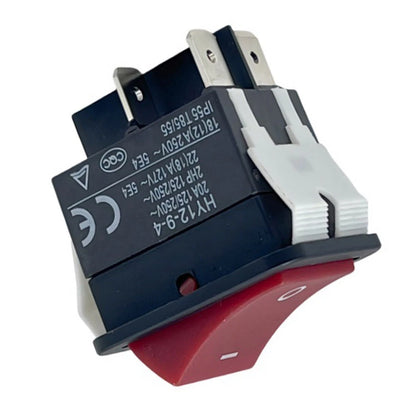 20A DPST Rocker Switch for Table Saws Drilling Machines