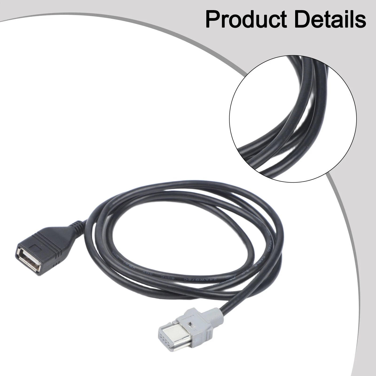 USB Adapter for Alpine (Car Installation, 4-Pin Connector)