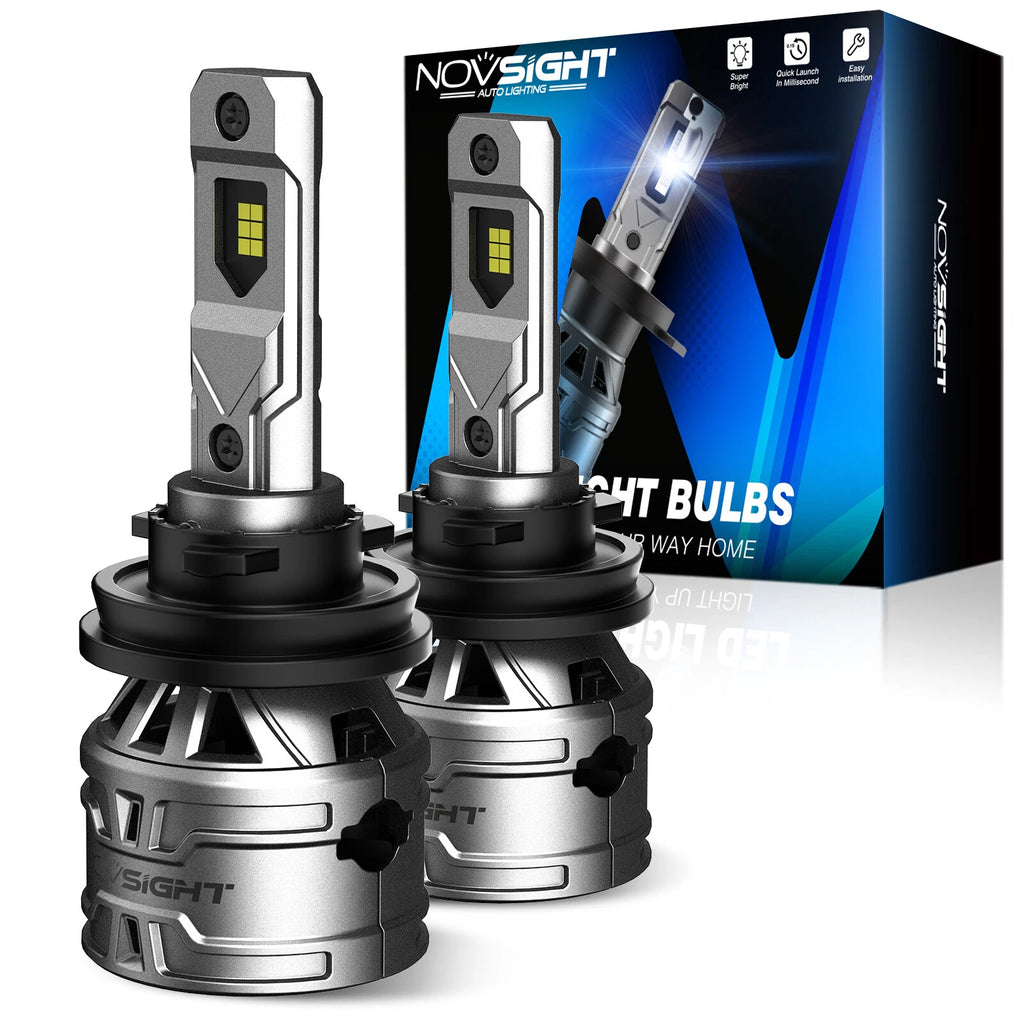 H11 H8 H9 LED Headlight Bulbs for NOVSIGHT (6500K White)