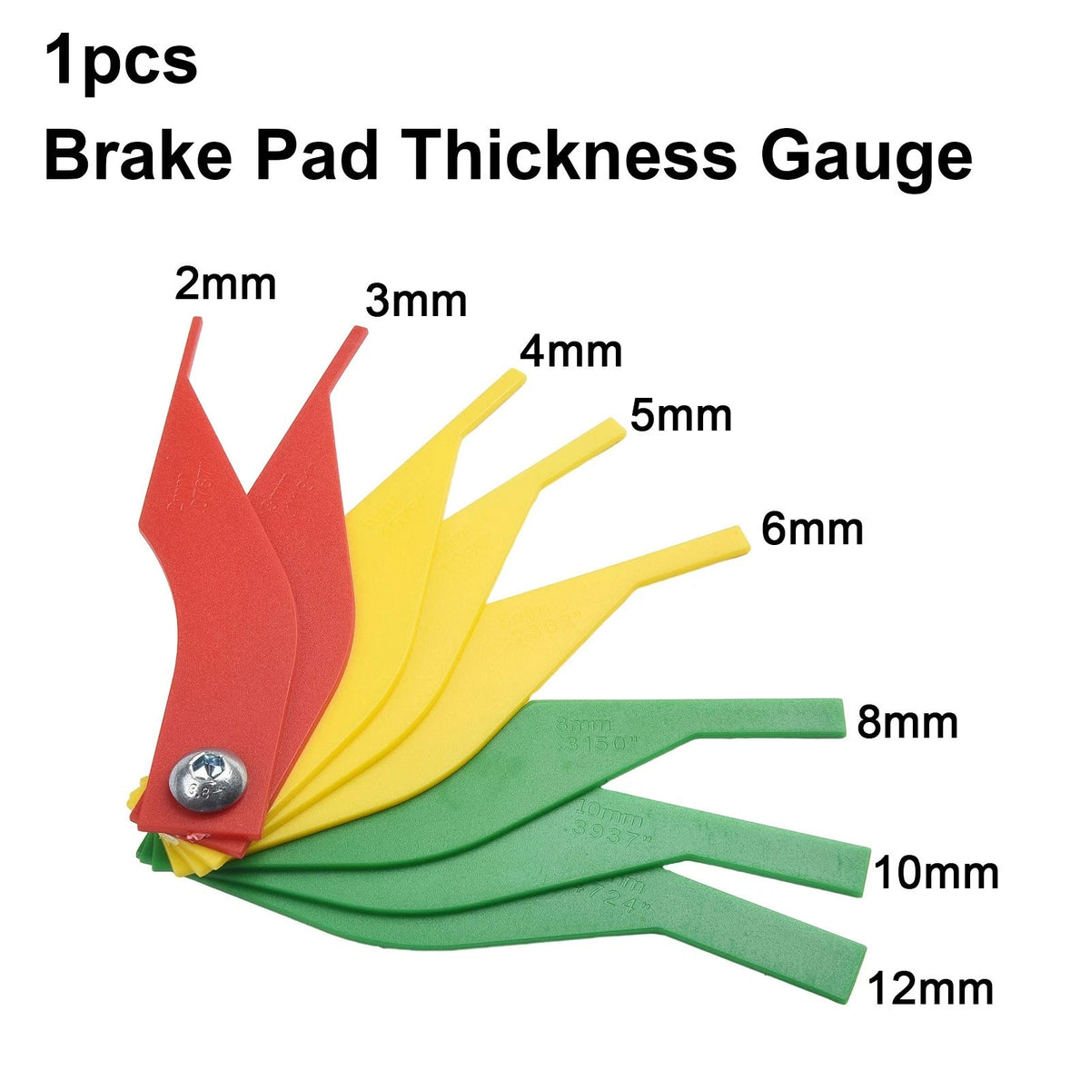 Pipe Threaders Gauge 40g for Dangerous Driving State Green Indicate Wear