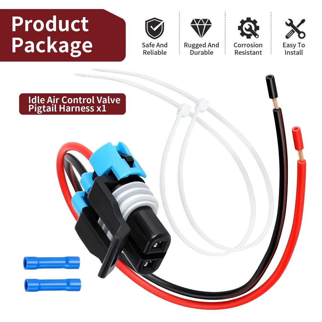 Idle Air Control Valve Pigtail Harness for Polaris General 1000 (2016–2023)