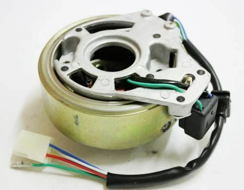 Magneto Stator Plate Roller Flywheel for 50cc 110cc 125cc PIT Quad ATV (2000–2023)