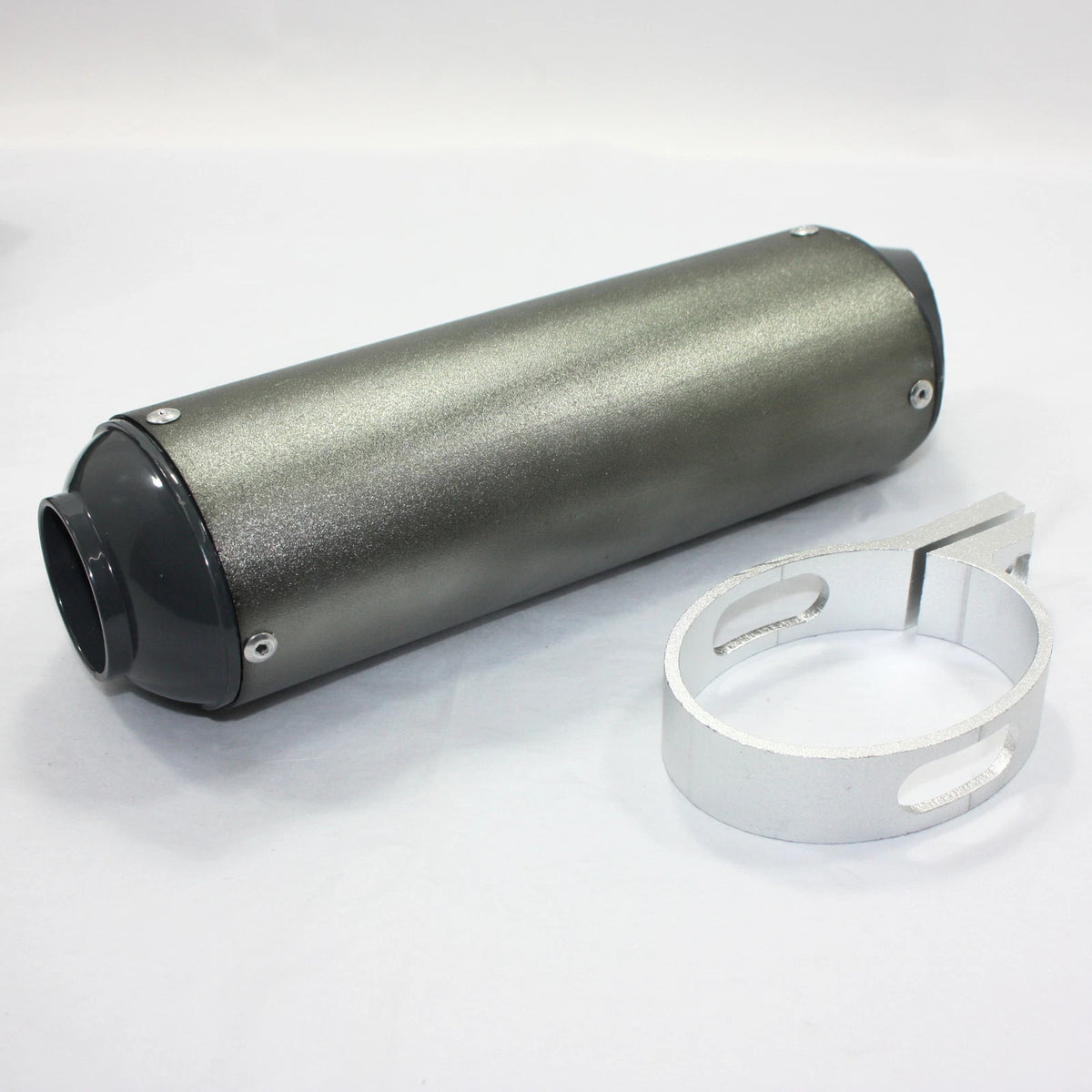 28mm Alloy Exhaust Muffler + Clamp for PIT PRO Dirt Bike (125cc–150cc)