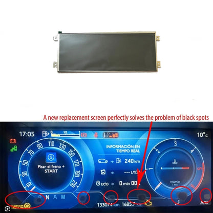 Instrument Cluster LCD Display LLB123LT01 for Citroen C4 Picasso (2006–2013)