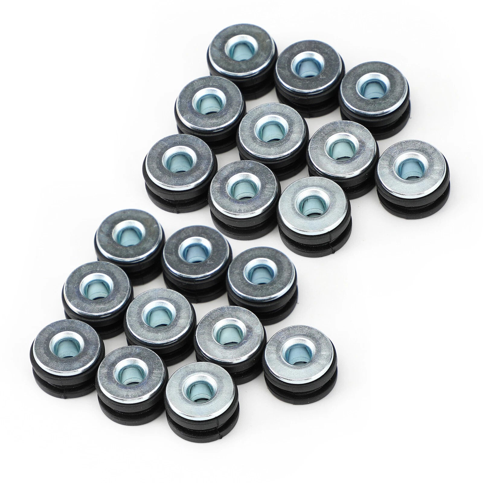 20 Pack Rubber Grommets for Honda Motorcycle Fairing (Universal)
