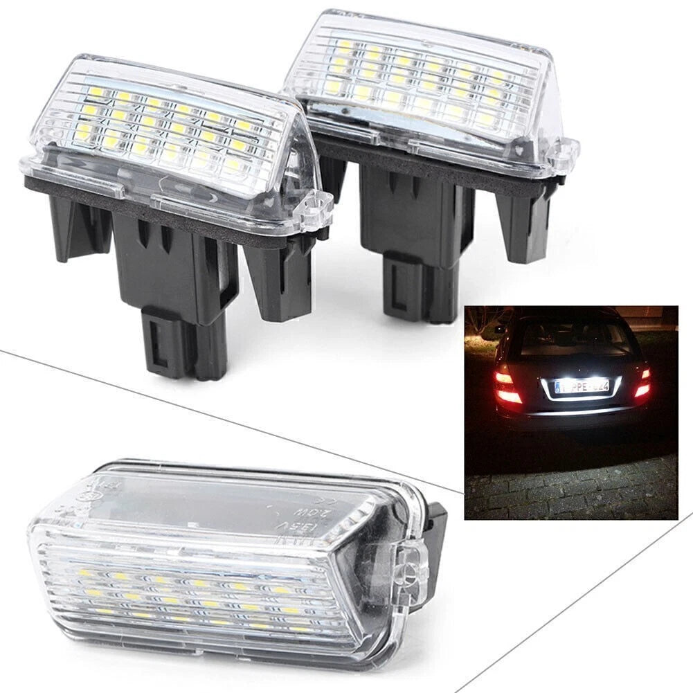 White LED License Plate Light for Toyota Yaris (2012–Present), Camry (2013–Present)
