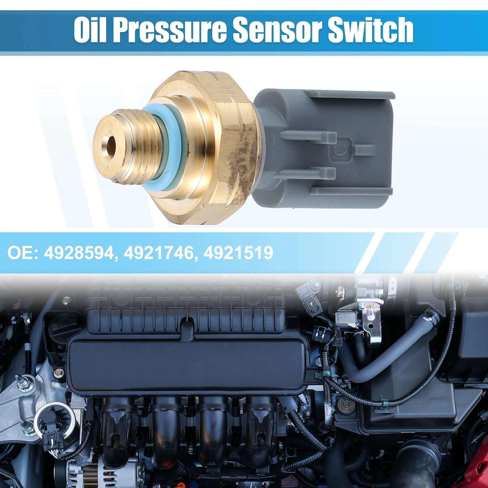 Engine Oil Pressure Sensor Switch for Dodge Ram (2000–2020)