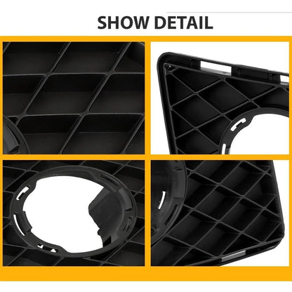 Fog Light Lamp Bezel Set for Mercedes Benz GLK350 (2010–2012)