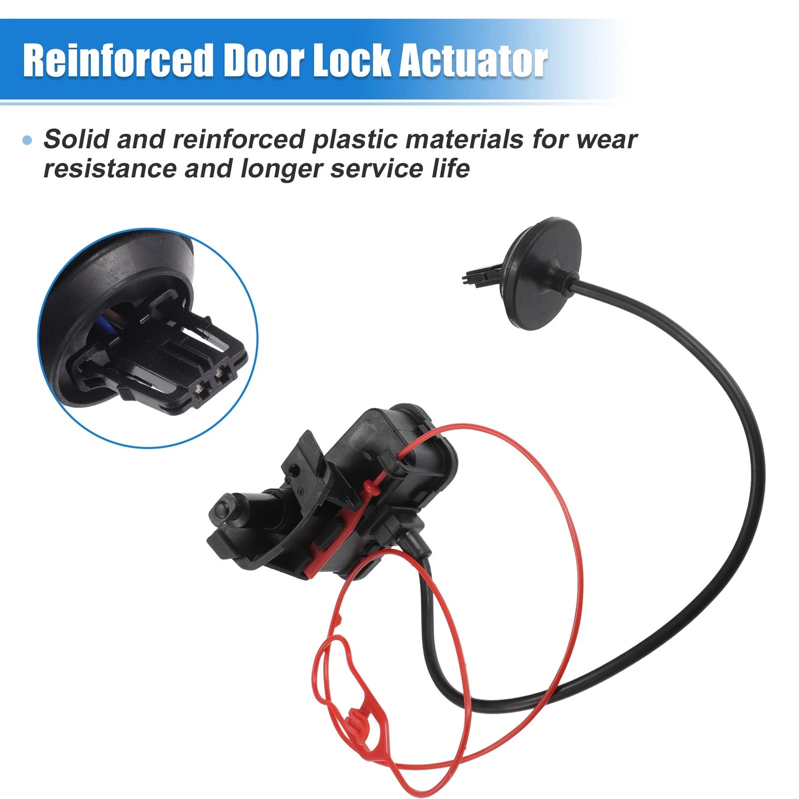 Fuel Door Lock Actuator with Cable for Volkswagen Passat (2012–2018)