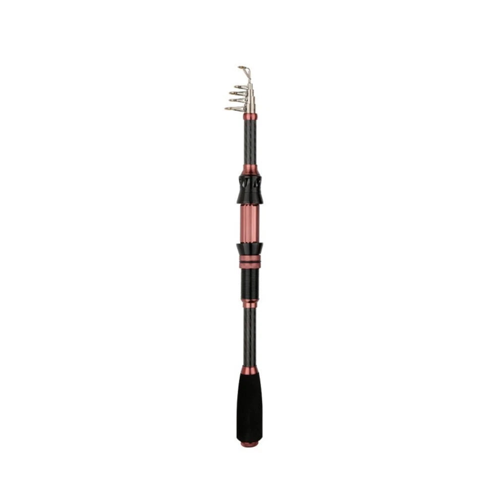 Telescopic Fishing Rod for Travel (Compact Short Sections)