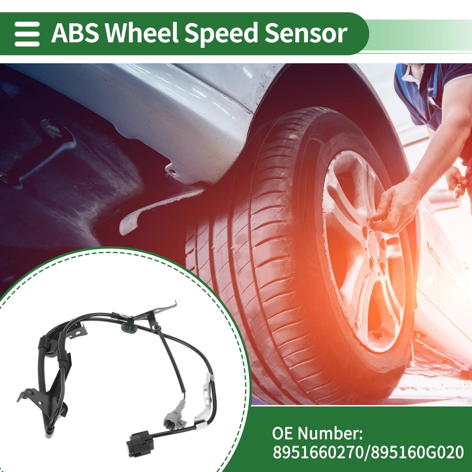 ABS Wheel Speed Sensor Replacement for Toyota 4Runner (2010–2021)