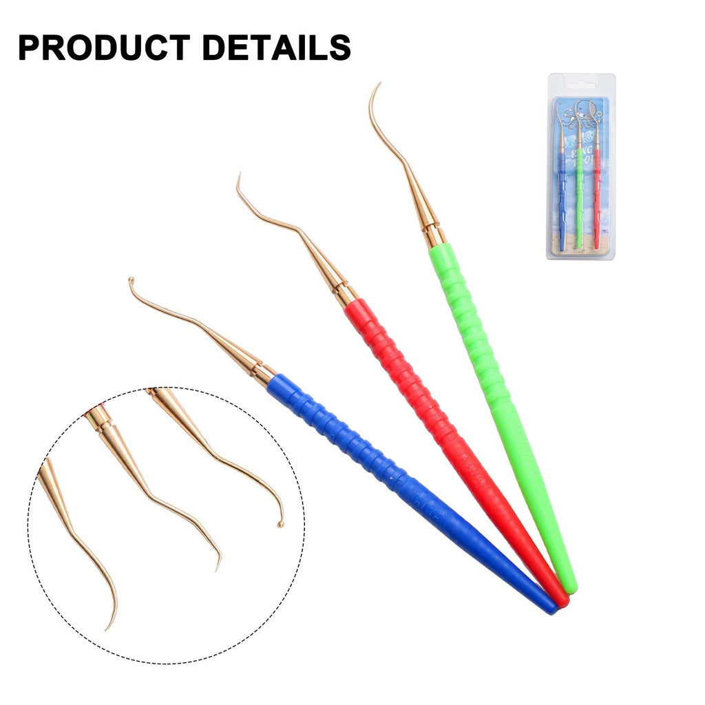 3 Piece O-Ring Remover Kit for Scuba Diving Equipment