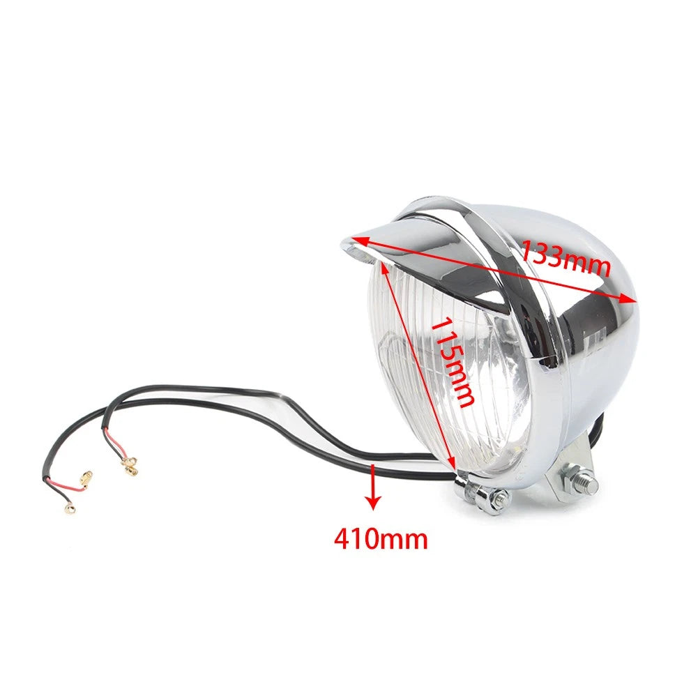 Headlight Passing Fog Light for Harley Honda Suzuki Motorcycle (12V)