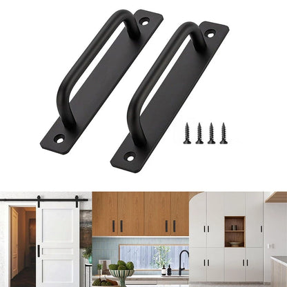 2X Aluminum Alloy Door Pull Handles for Sliding Gates
