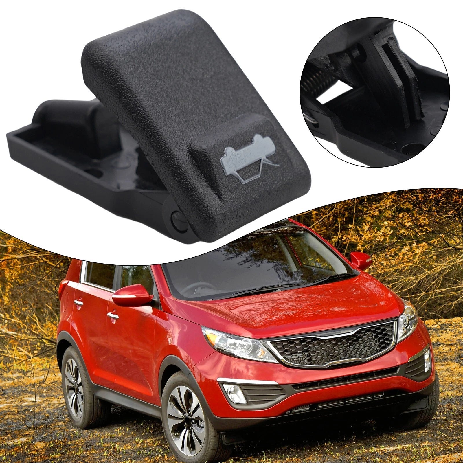 Hood Latch Release Handle for Hyundai Kia