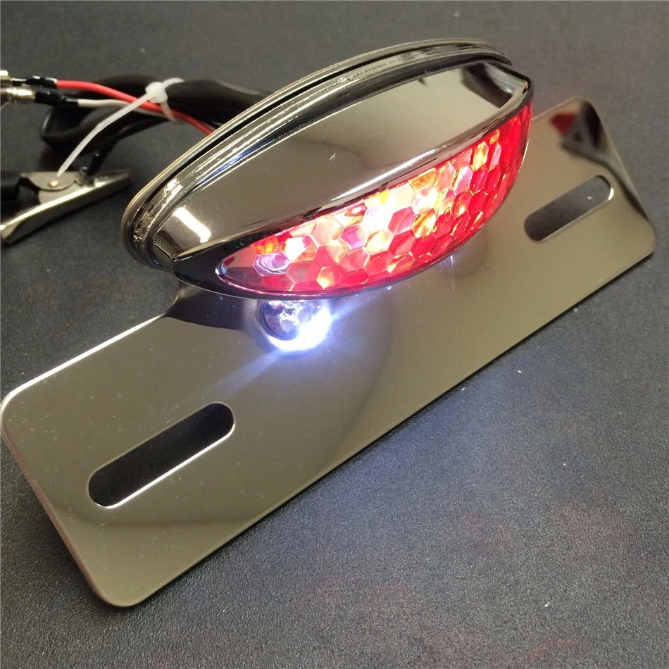 Smoke LED Integrated Tail Light for Motorcycle (12V)