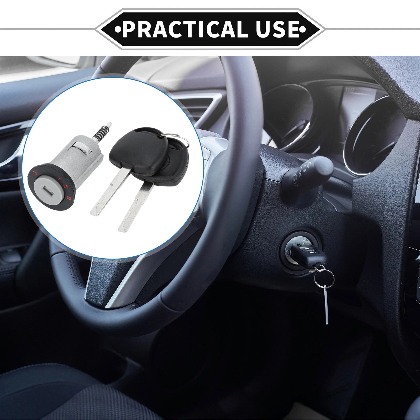 Ignition Lock Cylinder No.0913694S1 for Opel Corsa C (2000–2006)