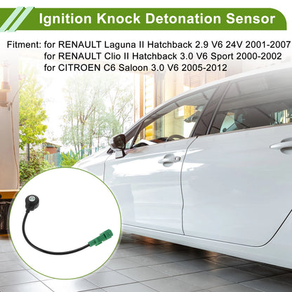 Ignition Knock Detonation Sensor No.0261231130 for Renault Laguna II (2001–2007)