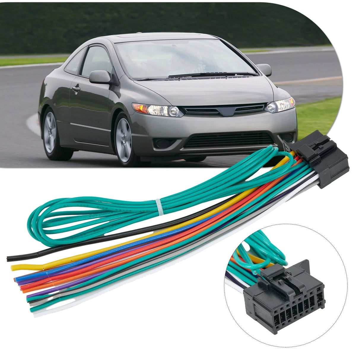16Pin Car Stereo Wiring Harness for Pioneer DEH (2010–Present)