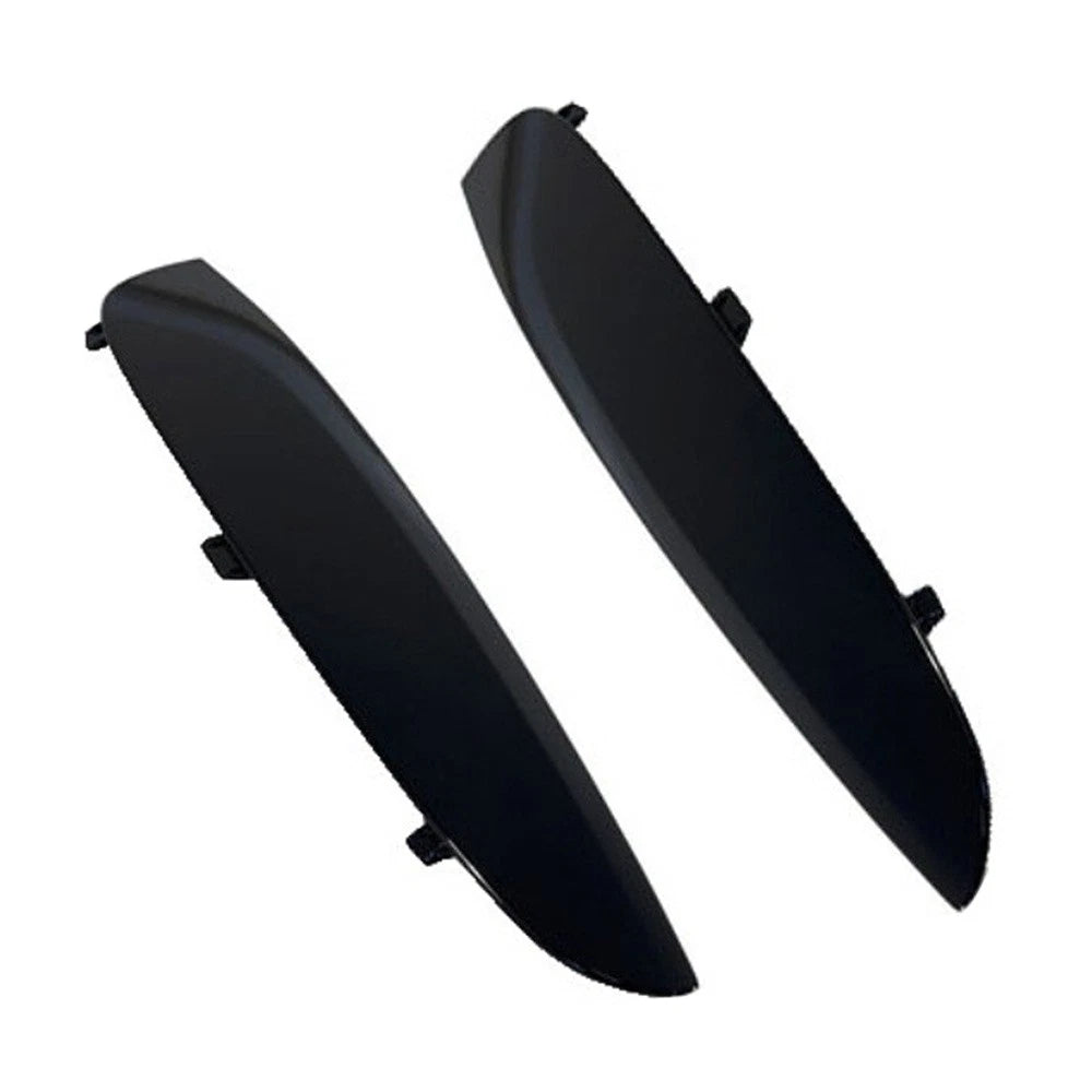 2x Gloss Black Side Fender Air Duct Flow Grille Vent Trims For BMW X6 2015-2019