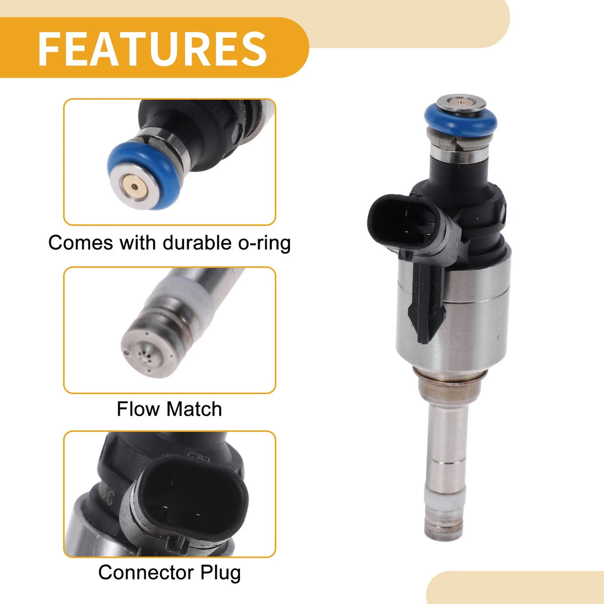 1 Pc No.06G906036G Fuel Injector for Audi A4 Avant (2015–2025)