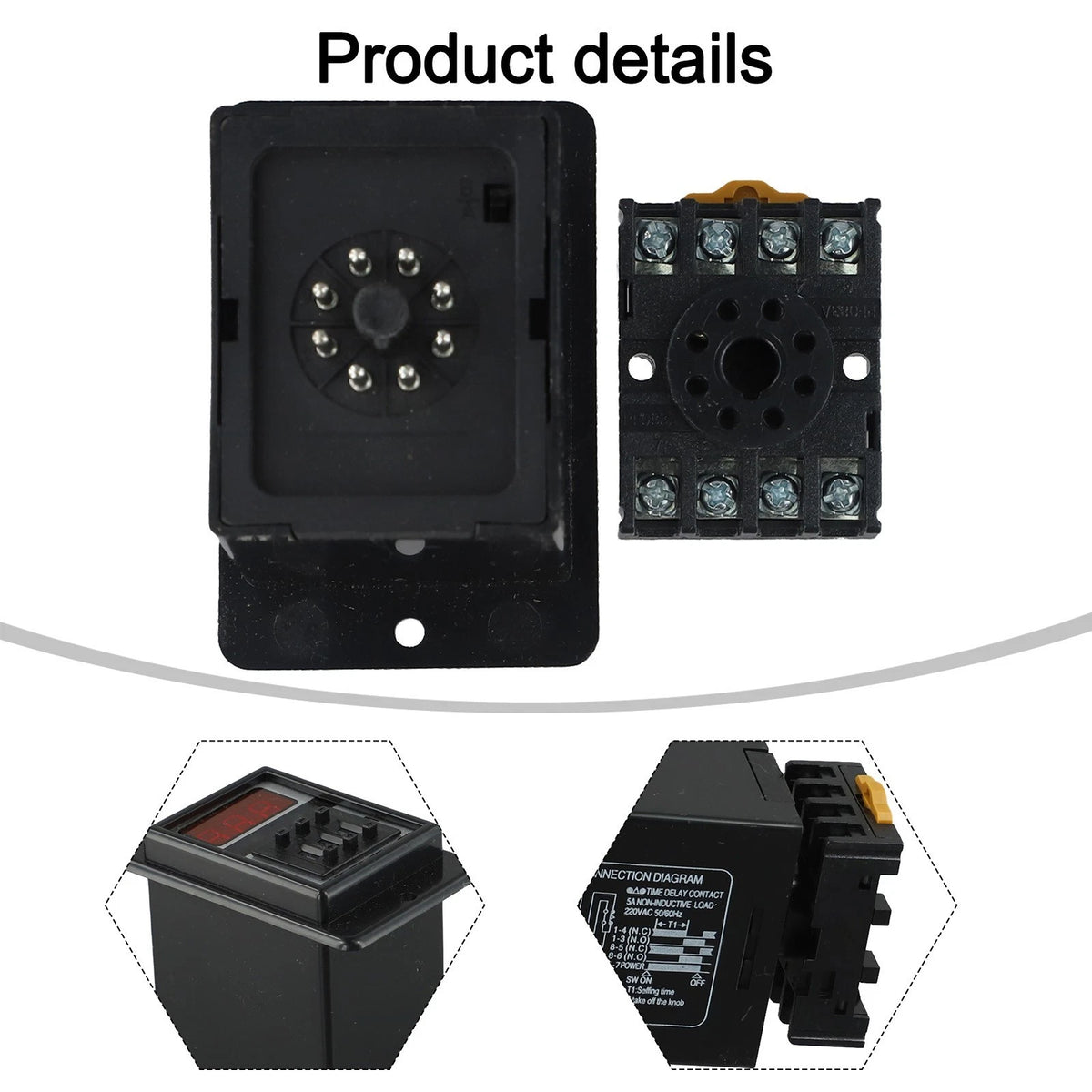 Delay Timer Relay for ASY3D (Intelligent Chip, Easy Installation)