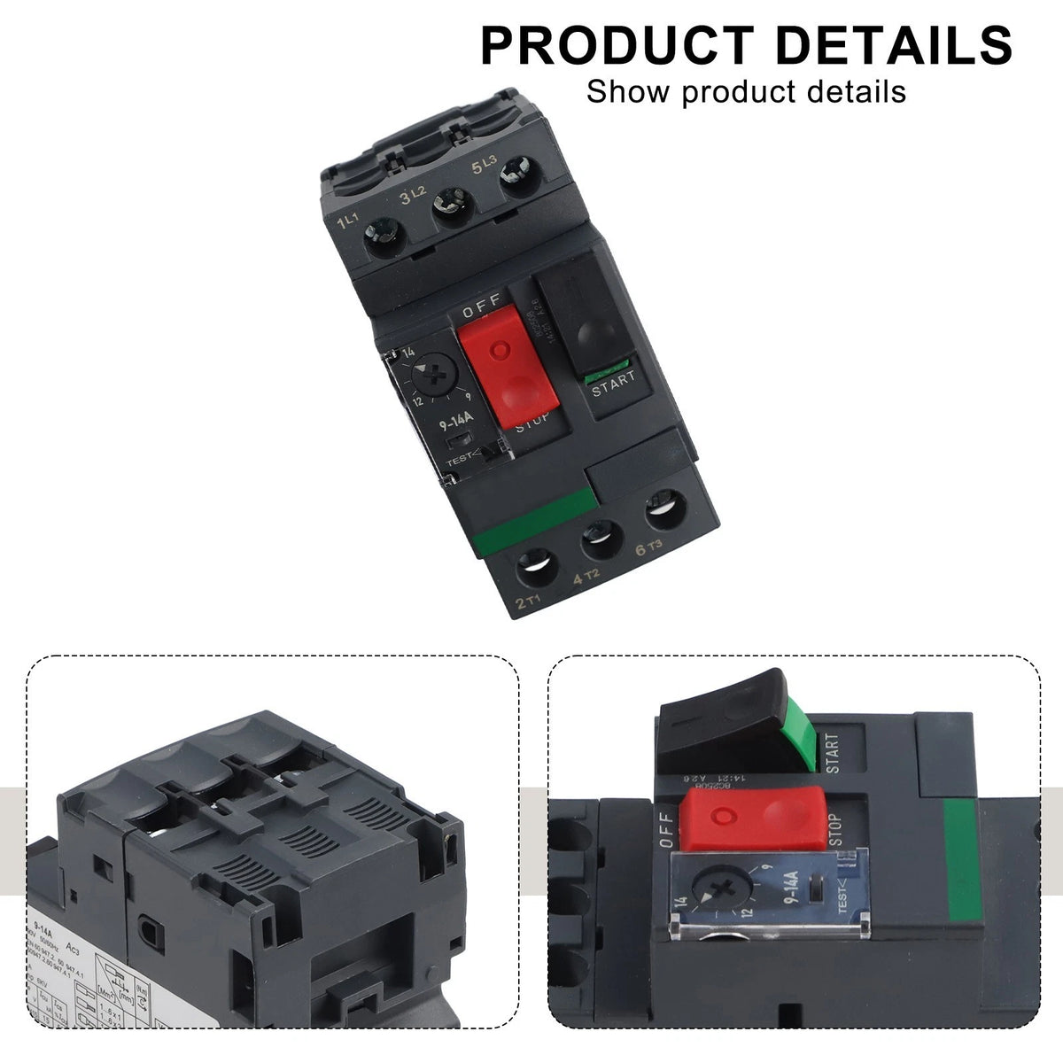 Circuit Breaker for Industrial Use (Overcurrent Protection)