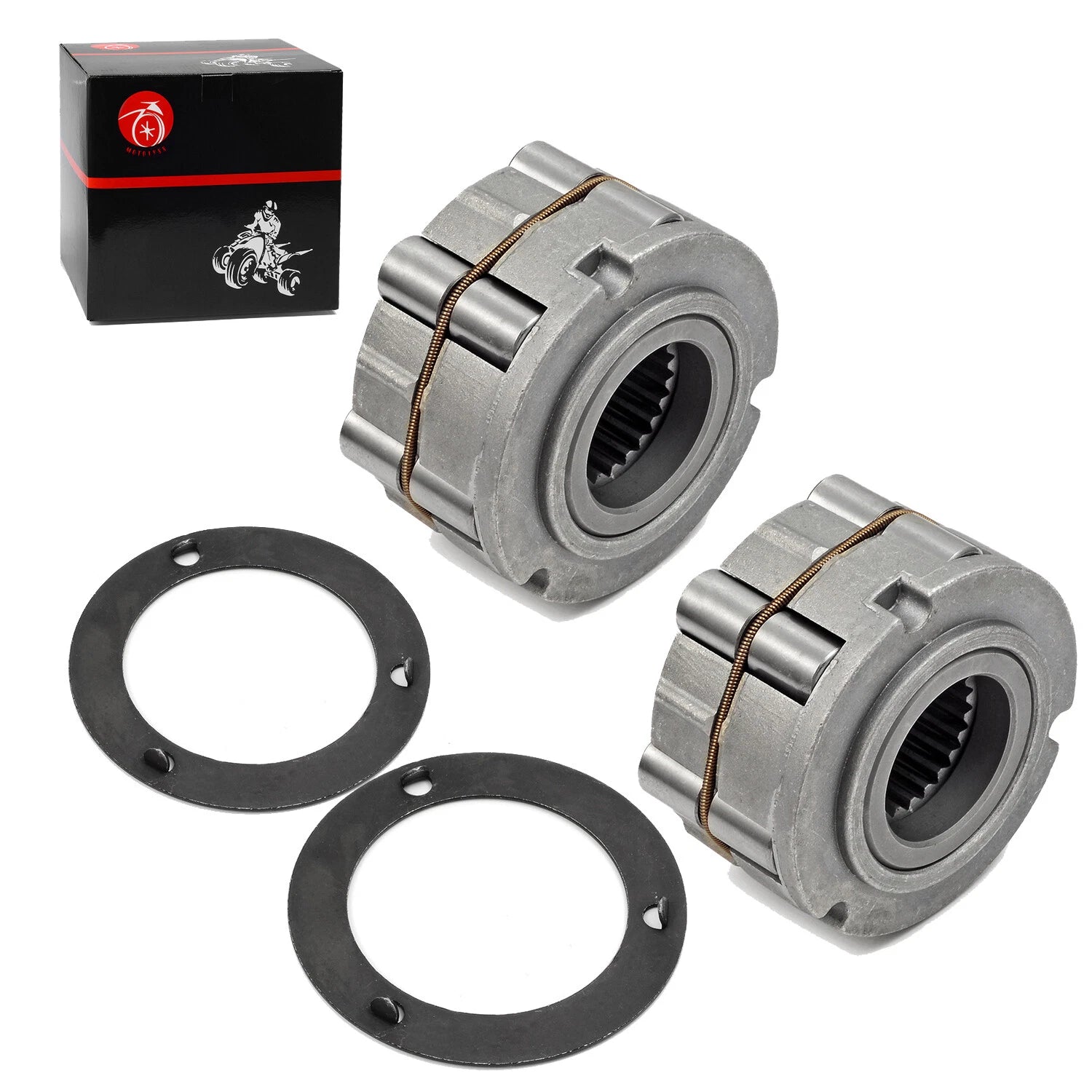 2X Front Wheel Hub Clutch for Polaris Sportsman 400 400L 4X4 (1995–2004)