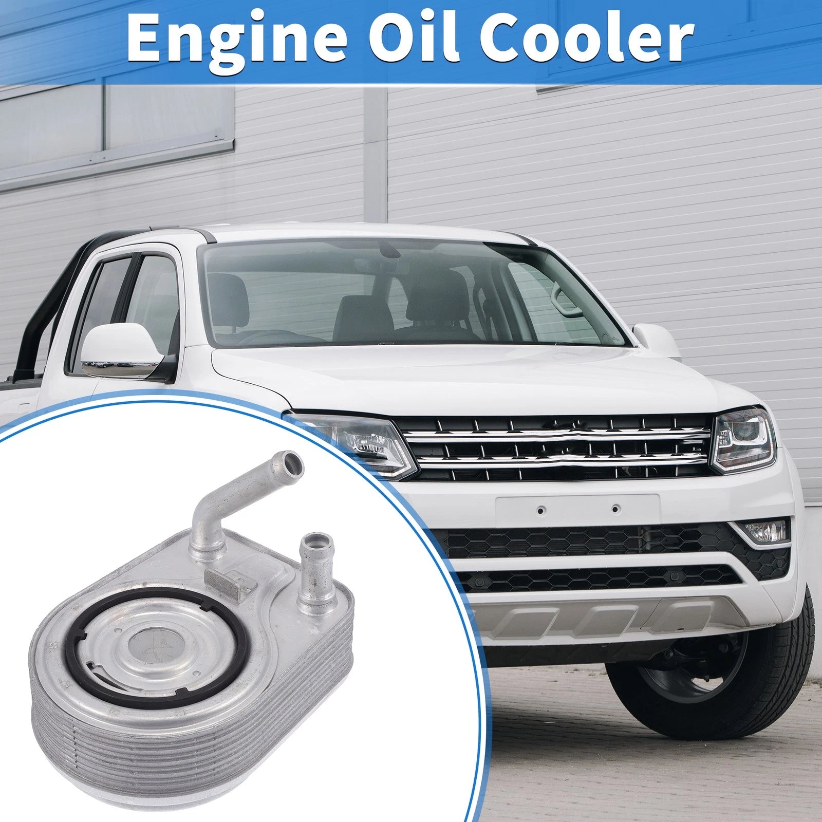 Engine Oil Cooler with Seals Replacement for Hyundai Tucson Kona (2018–2024)