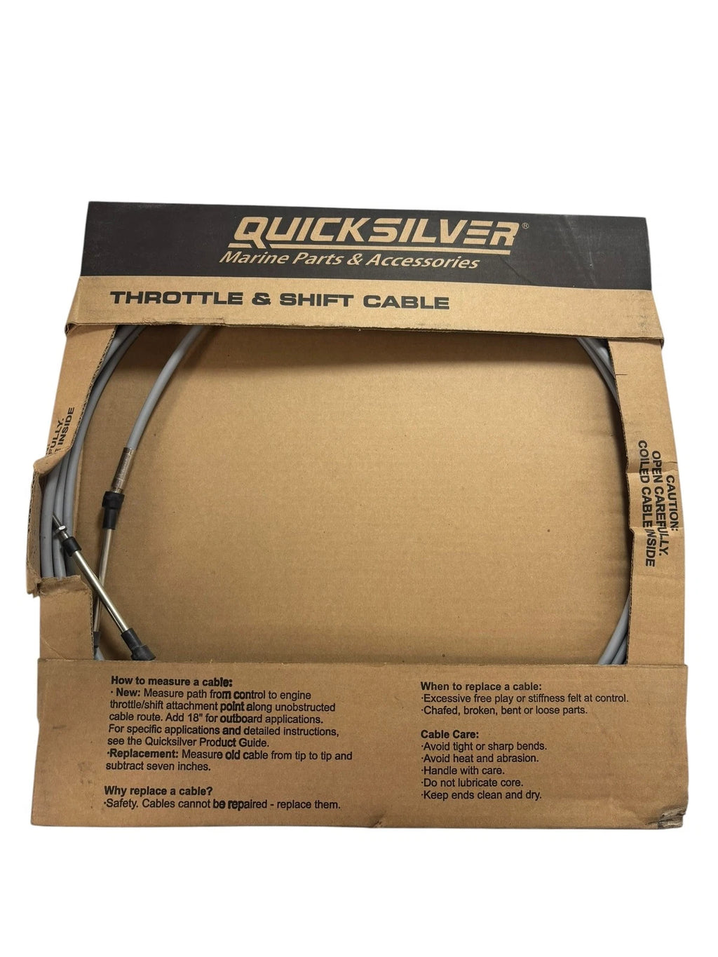 Throttle and Shift Cable 18' for Quicksilver 897979A18