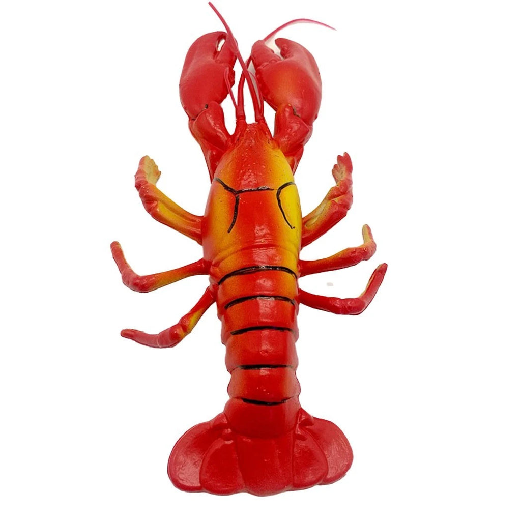 2X Artificial Shrimp Model Ornaments for Marine Display