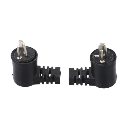 2X 2 Pin DIN Right Angle Speaker Cable for Hifi Systems