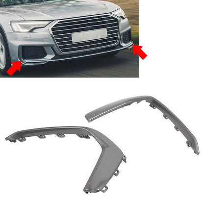 Front Bumper Lower Side Grill Cover for Audi A6 C8 S6 (2019–2024)