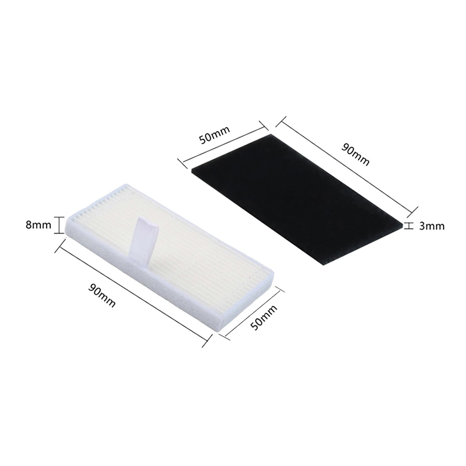 6X Washing Replacement Filters for IKOHS NETBOT LS23 (2019–2023)