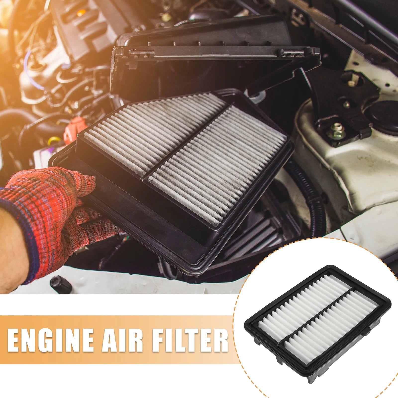 Engine Air Filter Replacement for Honda Fit (2015–2017)
