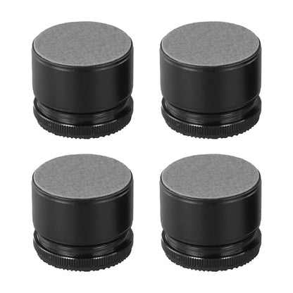 Set of 4 Aluminum Alloy Non Slip Bed Risers for Adjustable Applications