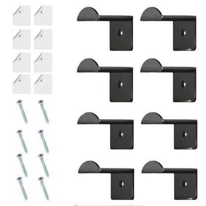 Entryway Storage Hat Holder Hooks - No-Drilling Installation, Space-Saving Design