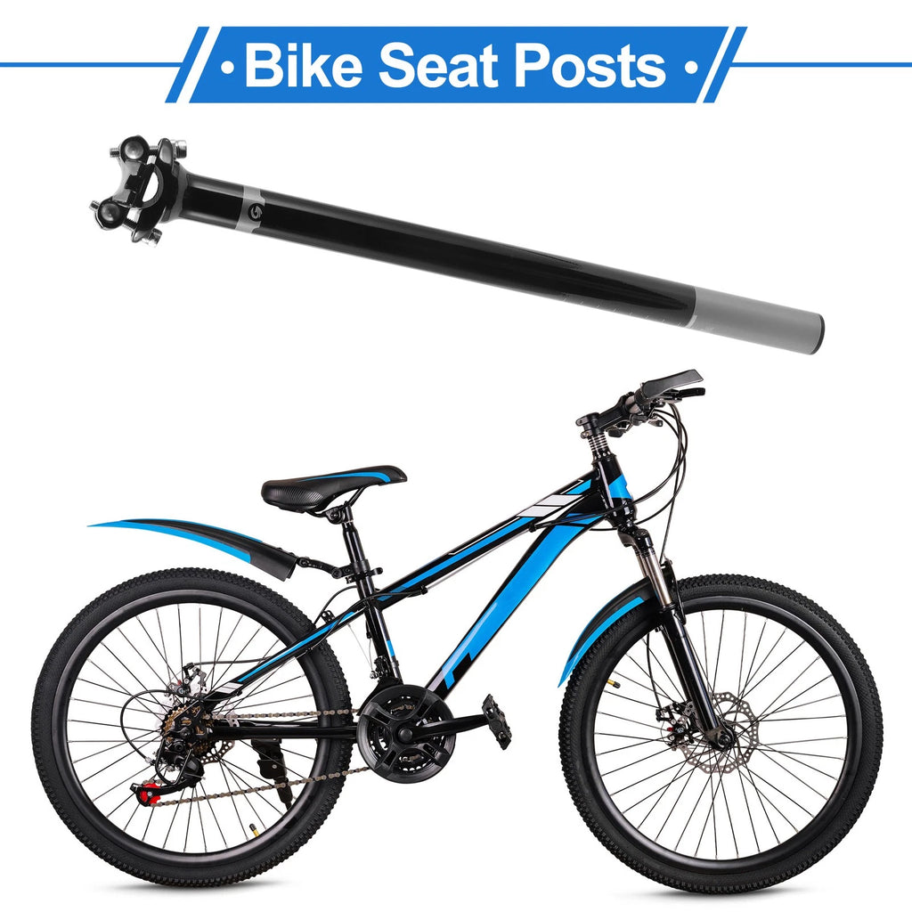 Seatpost Mount 25.4x400mm Adjustable Angle for Bike Saddle (2000–2026)