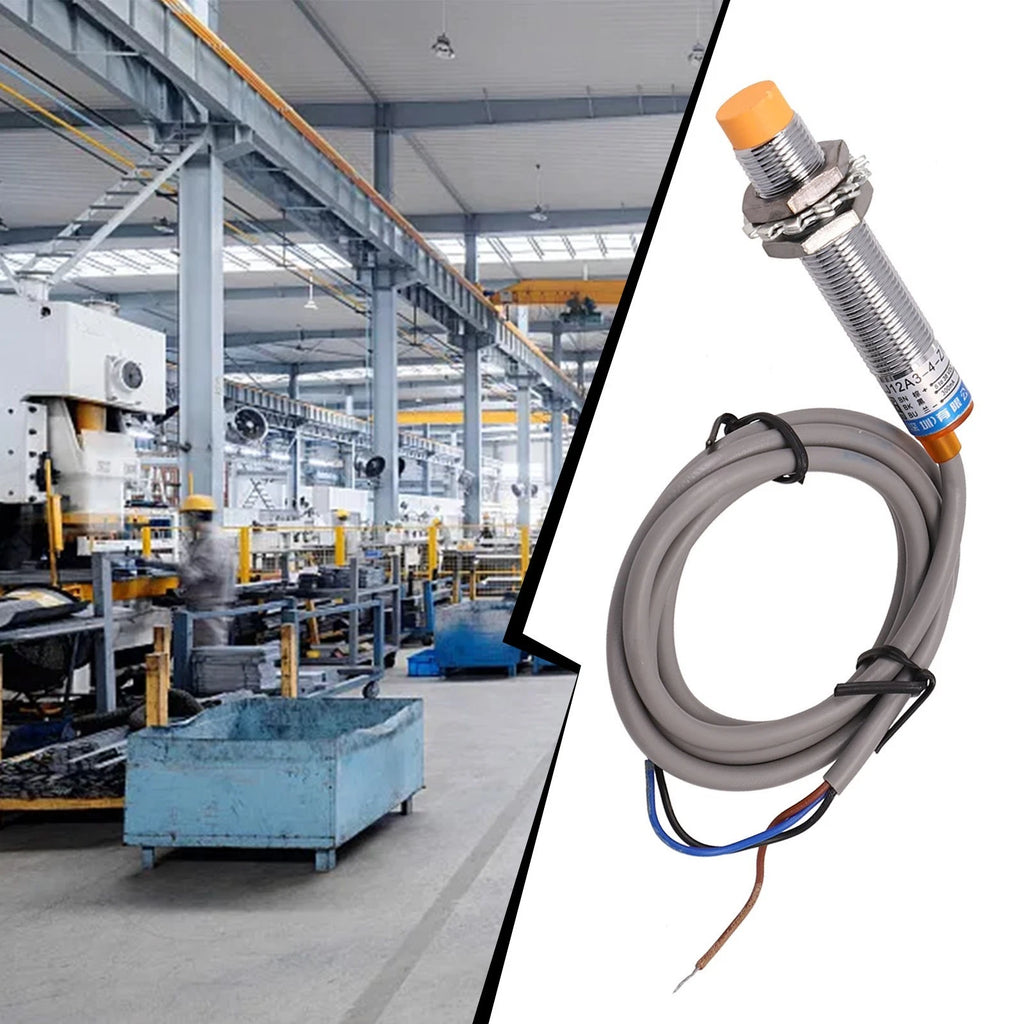 Switch Detection PNP DC6V-36V NO Inductive Proximity Sensor Replacement LJ12A3-4-Z/BY