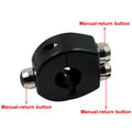7/8" Black Handlebar Switch for Motorcycle (Self Latch / Momentary)