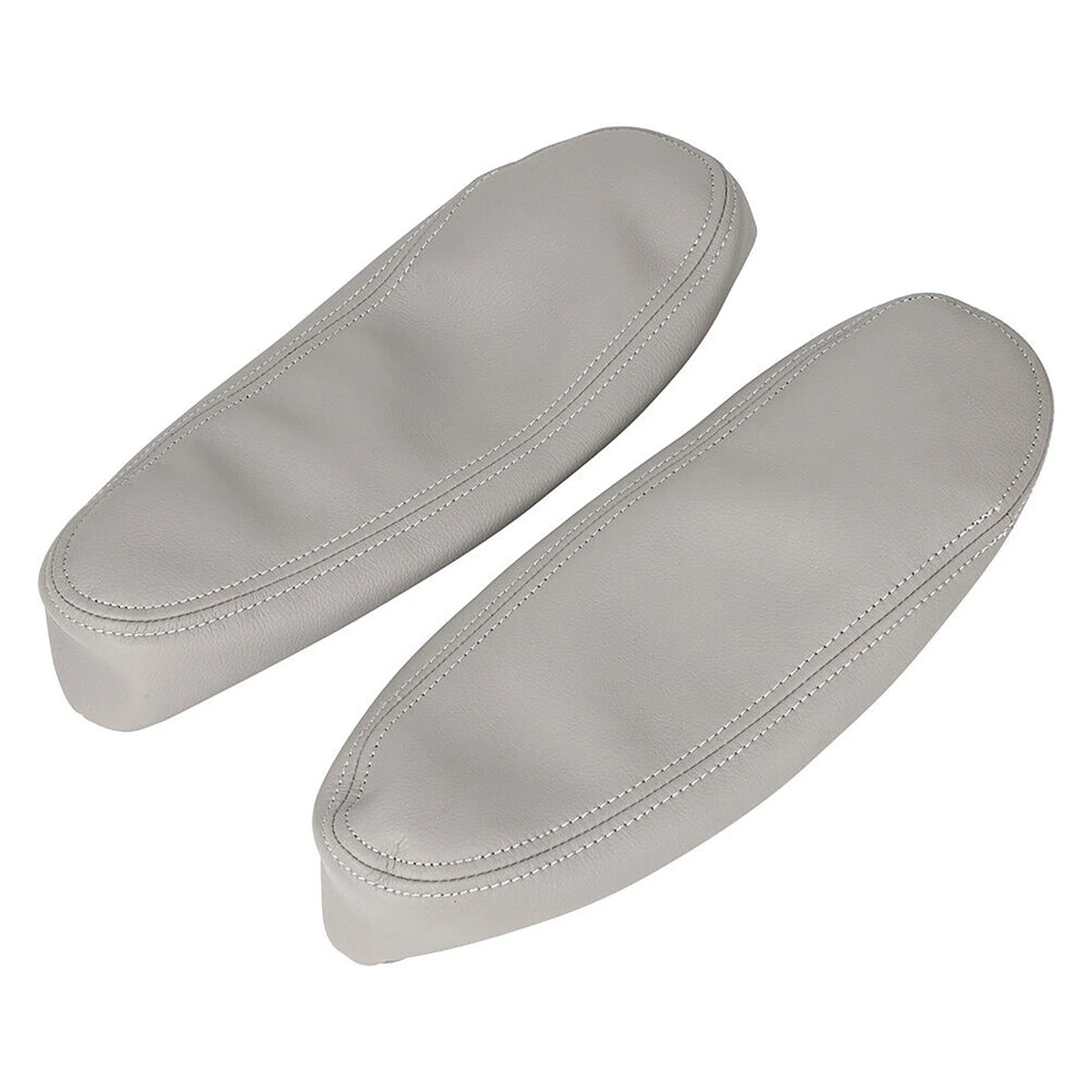 2X Seat Armrest Lid Covers for Toyota Sequoia (2001–2007) Dark Gray