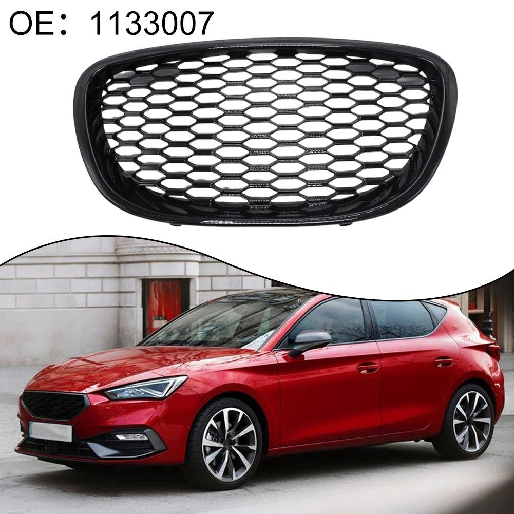 Front Hood Grille for Seat Altea (2004–2015) - Black ABS