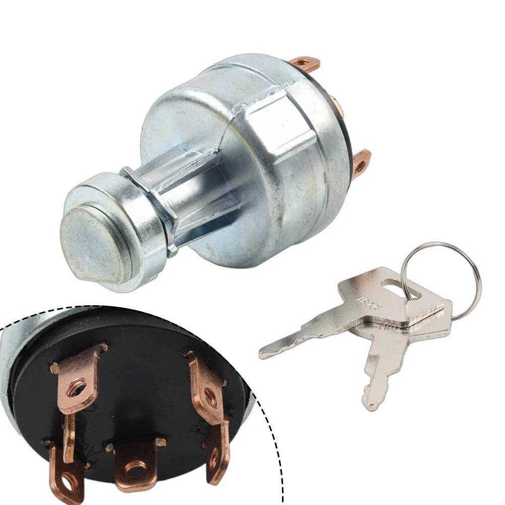 Ignition Starter Switch with H806 Key for Takeuchi Excavator (1700100023)